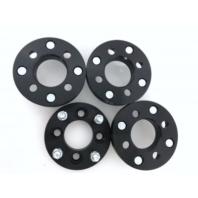 Wheel spacers adapters 4x100 to 4x114.3 - 1''